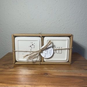 Rae Dunn Pisces Jewelry Box Set